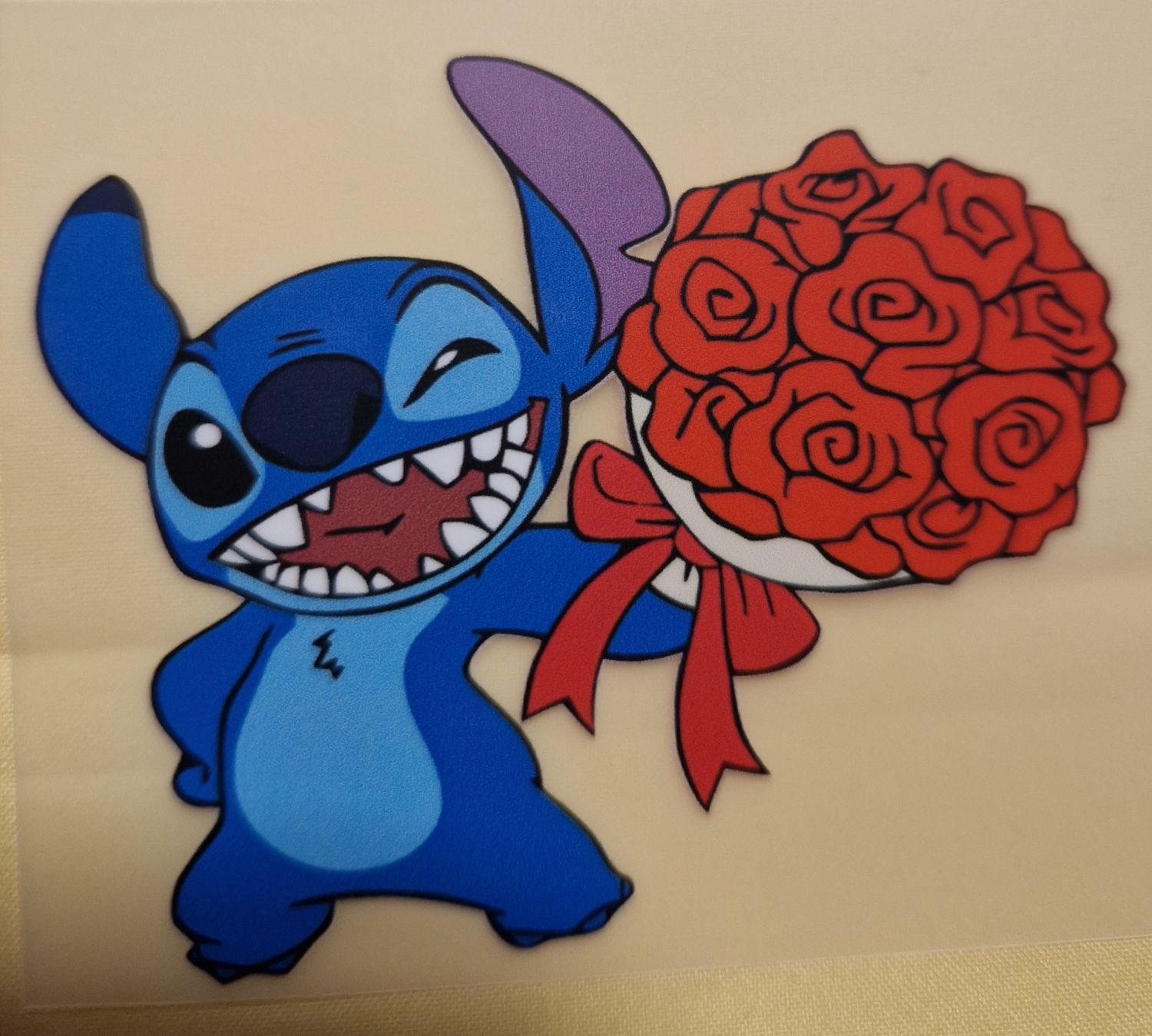 Bügelbild Stitch ca 6cm hoch