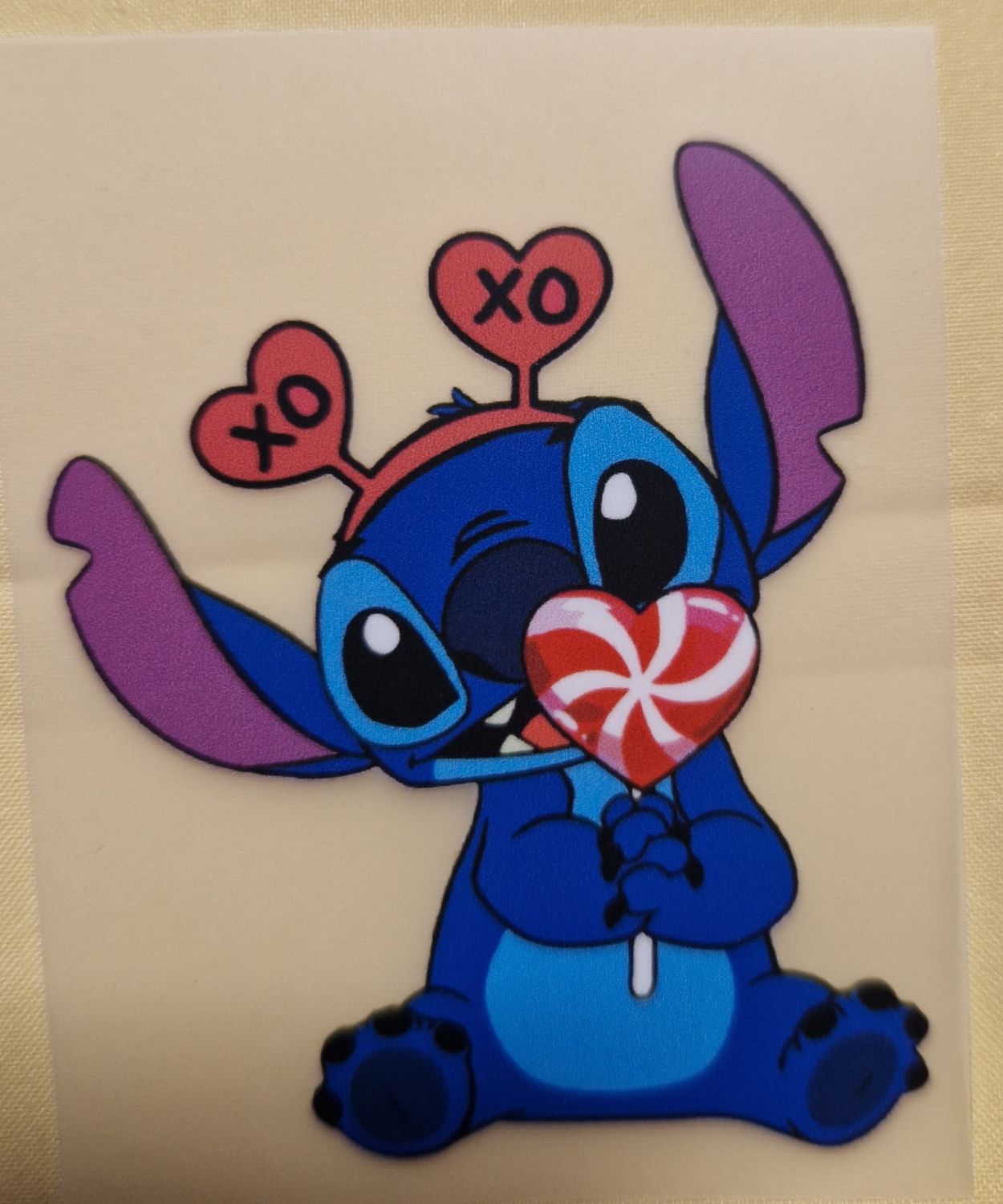 Bügelbild Stitch ca 6cm hoch