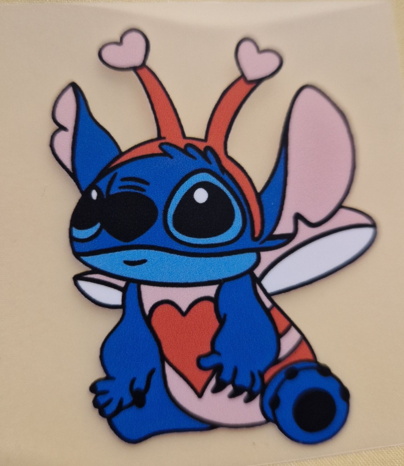 Bügelbild Stitch ca 6cm hoch