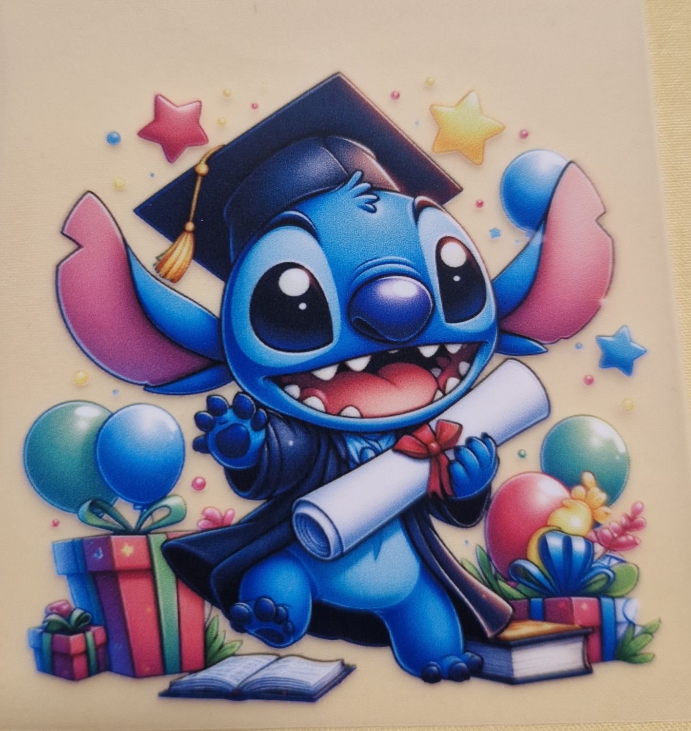 Bügelbild Stitch ca 6cm hoch