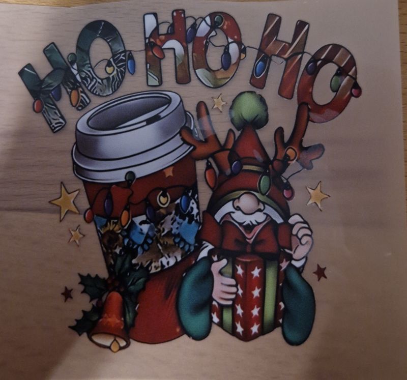 Bügelbild Wichtel Nr.5 ca 9cm