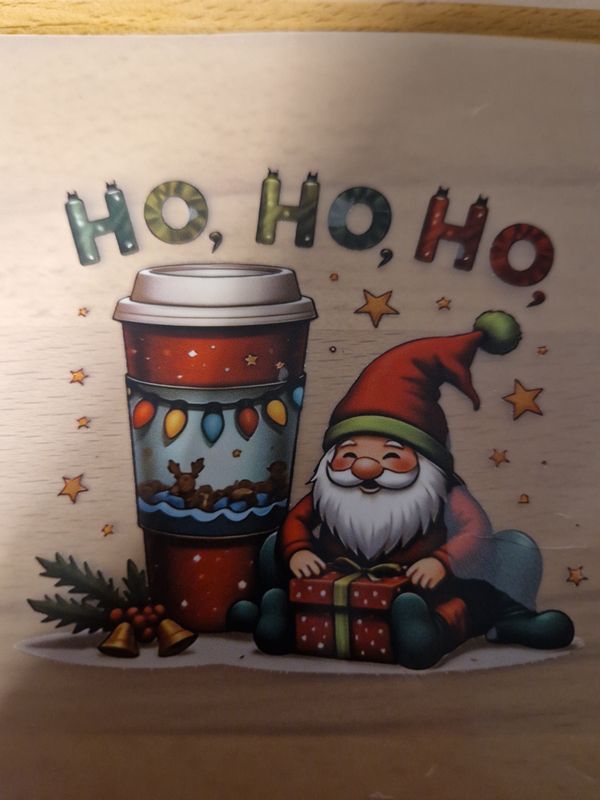 Bügelbild Wichtel Nr.8 ca 9cm