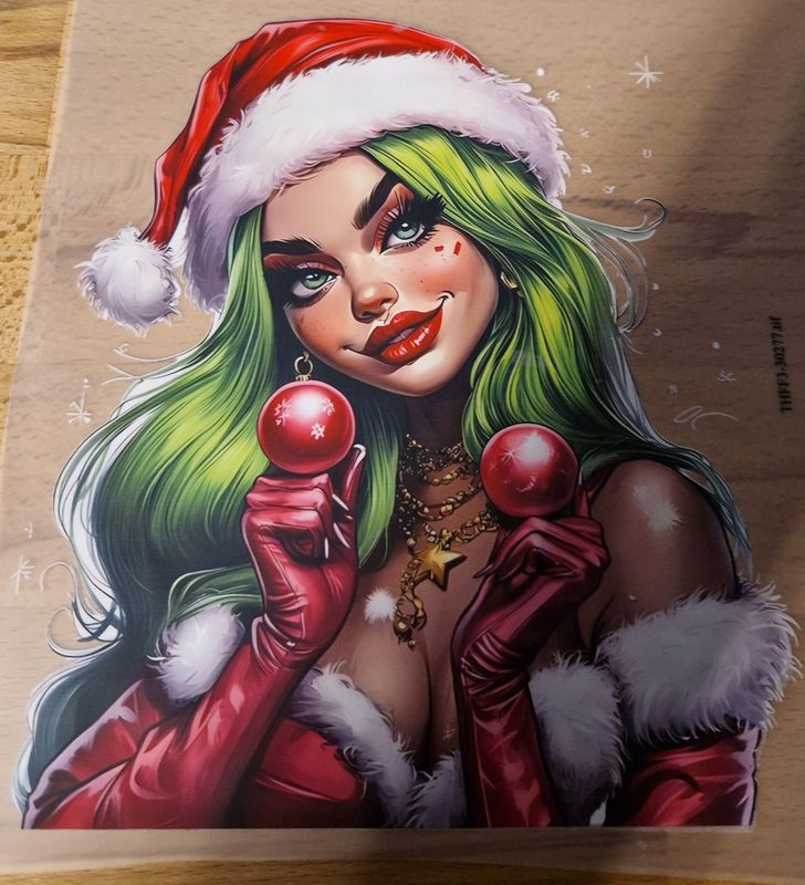 Bügelbild Weihnachten 22cm