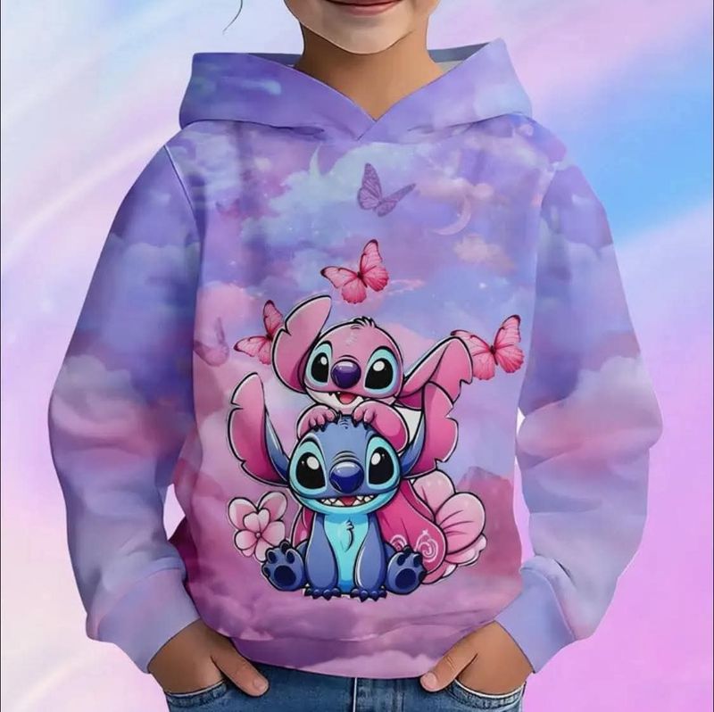 Sommersweat Stitch rosa Panele 80x180cm 