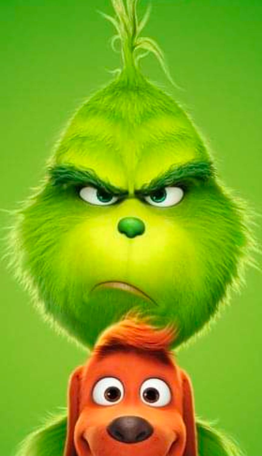 Sommersweat Panele Grinch Weihnachten 60x80cm Sommersweat Panele Grinch Weihnachten 60x80cm