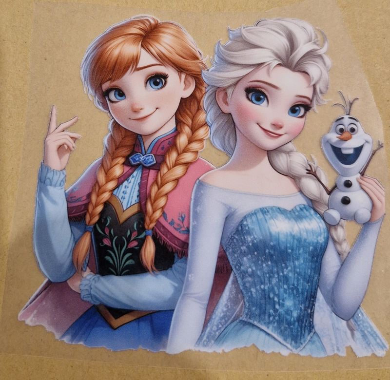 Bügelbild Elsa 10x10cm 