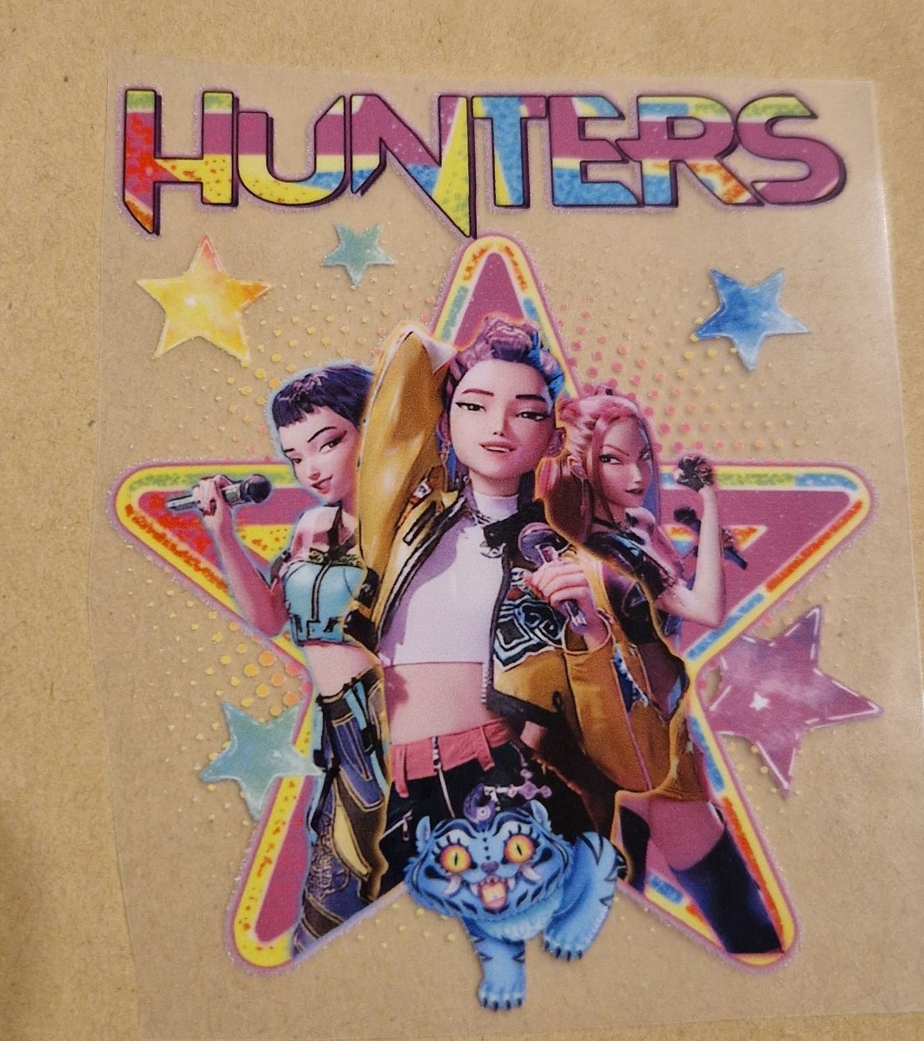 Bügelbild KPop 10x10cm Bügelbild KPop 10x10cm