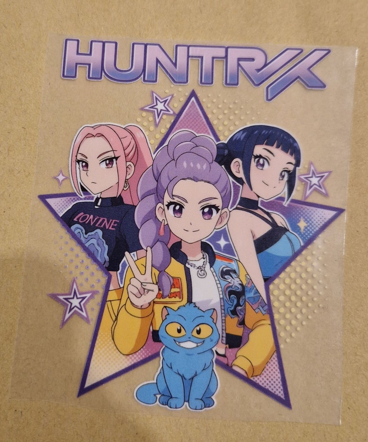 Bügelbild KPop 10x10cm Bügelbild KPop 10x10cm