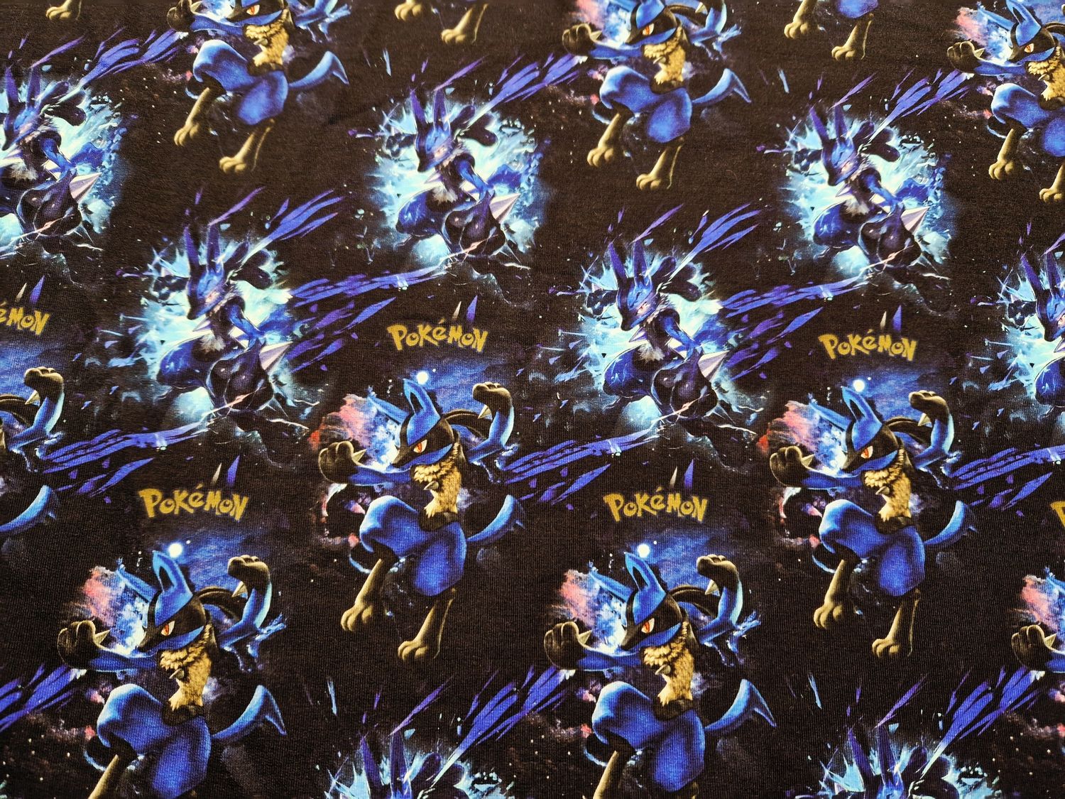 Sommersweat Pokemon 50cm x 180cm breit Sommersweat Pokemon 50cm x 180cm breit