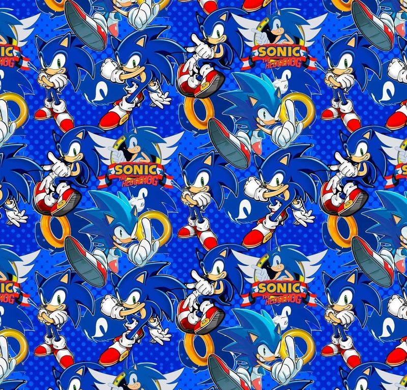 Sommersweat Sonic 50cm x 180cm breit