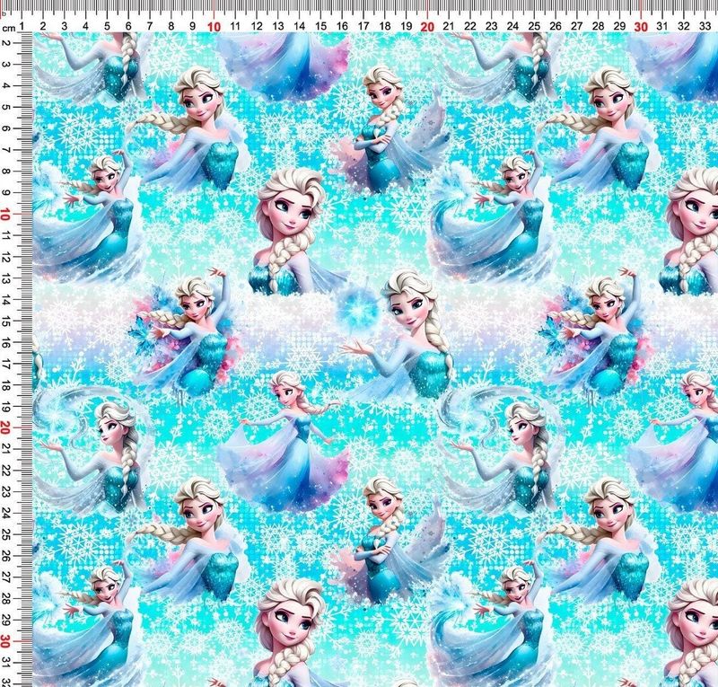 Sommersweat Elsa 50cm x 180cm breit