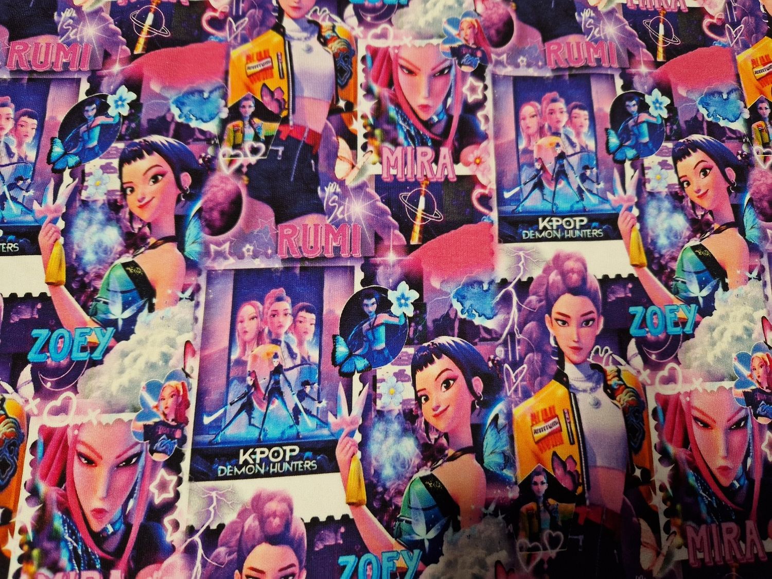 Sommersweat KPop 50cm x 180cm breit Sommersweat KPop 50cm x 180cm breit