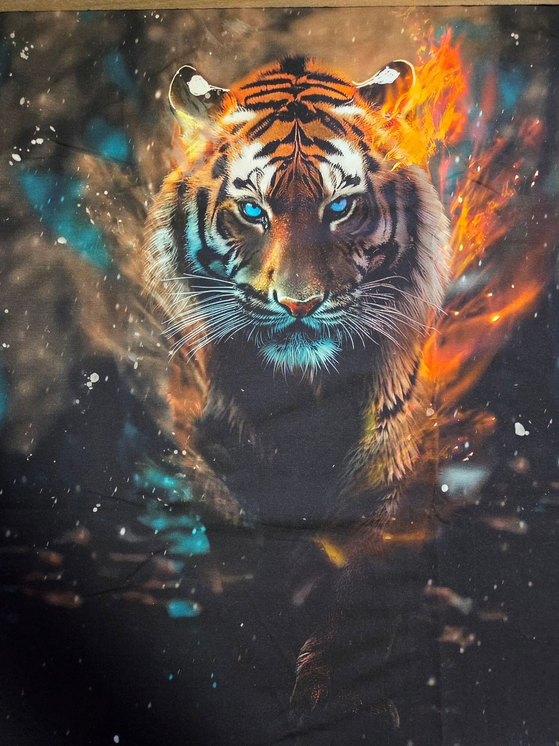 Sommersweat Tiger Panele 80x160cm 