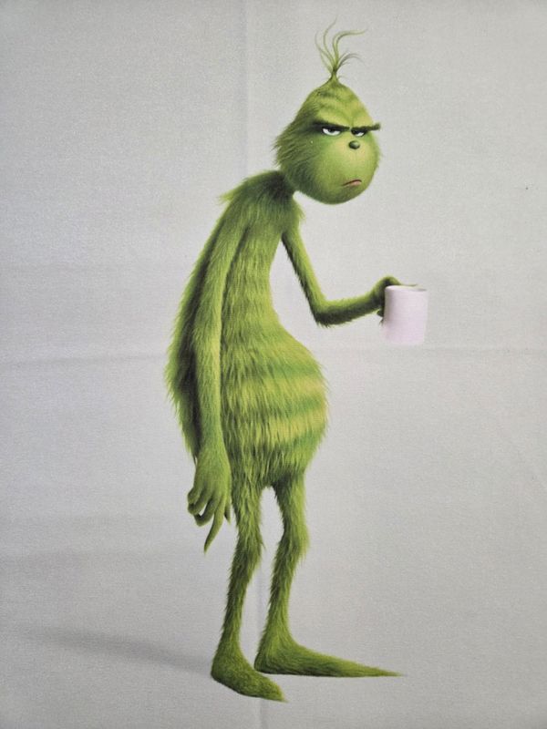 Sommersweat Panele Grinch 50x60cm Sommersweat Panele Grinch 50x60cm