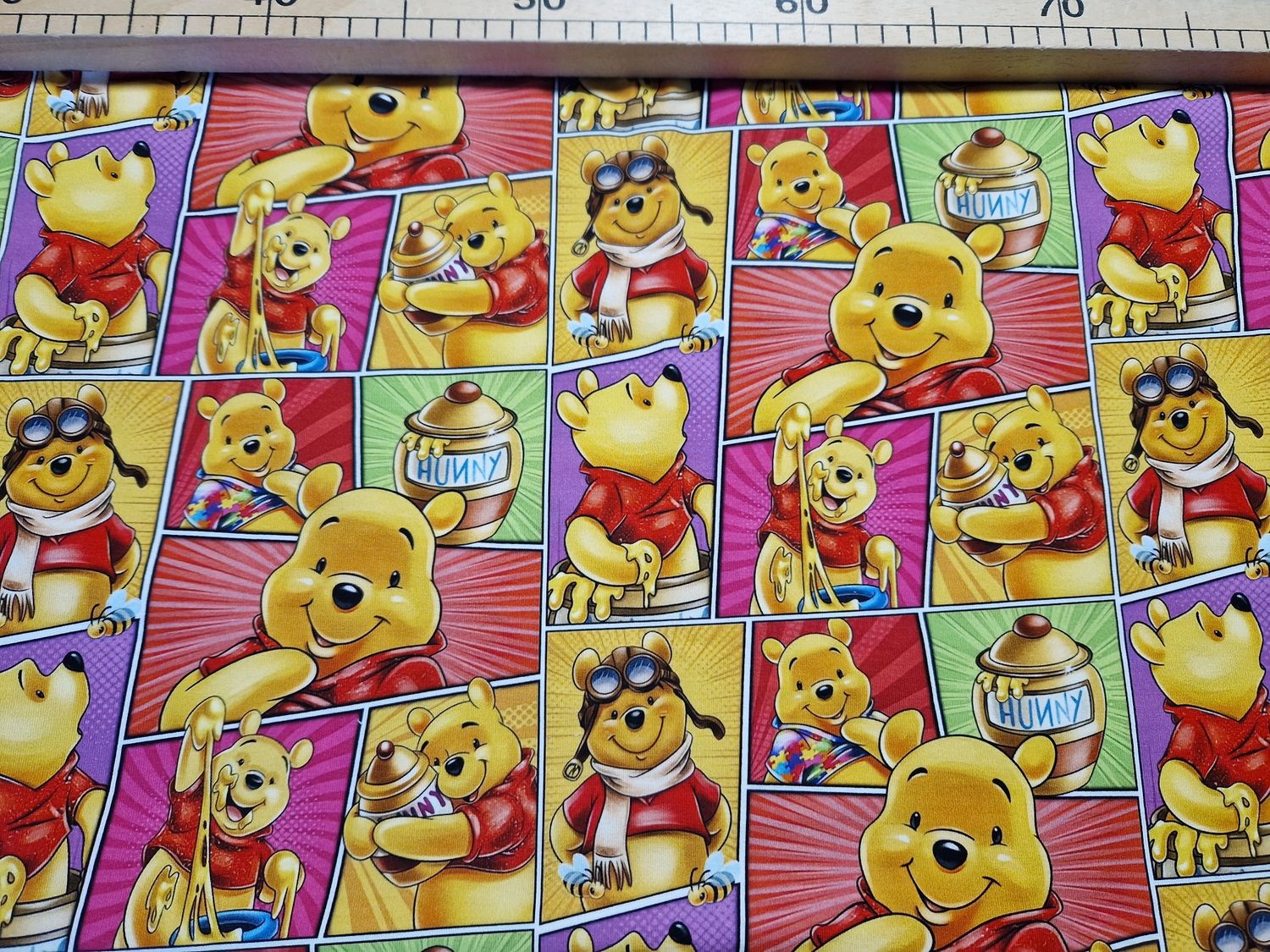 Sommersweat Bärchen 37cm x 180cm breit