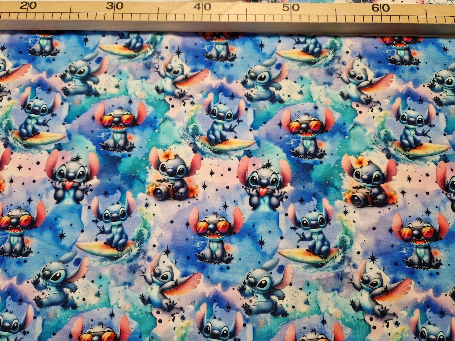 Sommersweat Stitch 38cm x 180cm breit