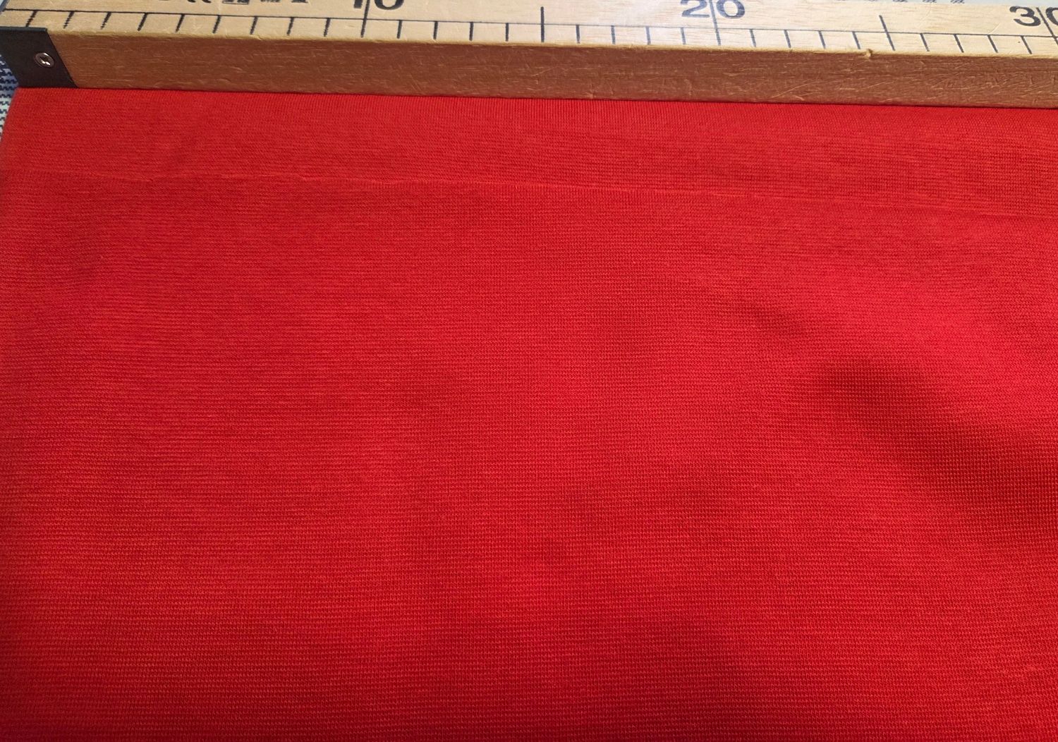 Bündchen Rot 10cm x 70cm breit