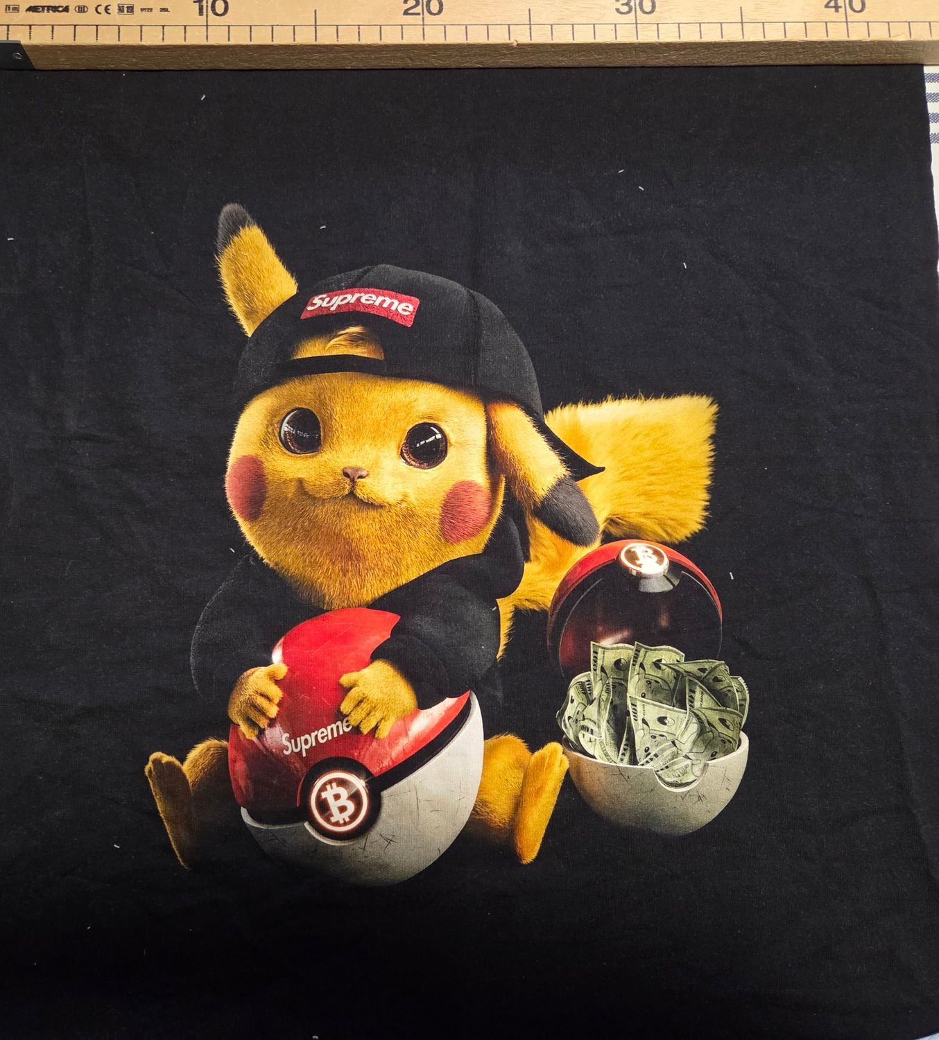 Sommersweat Pokemon Pikatchu Panele 43x55cm 