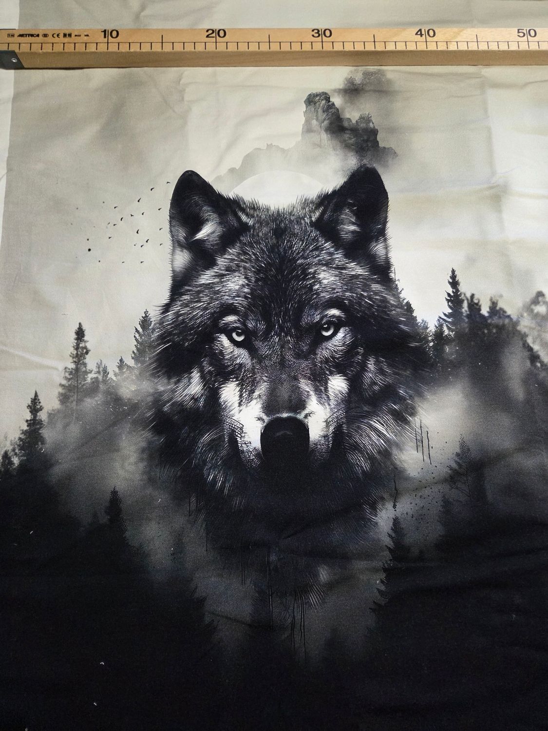 Sommersweat Wolf Panele 75x180cm 