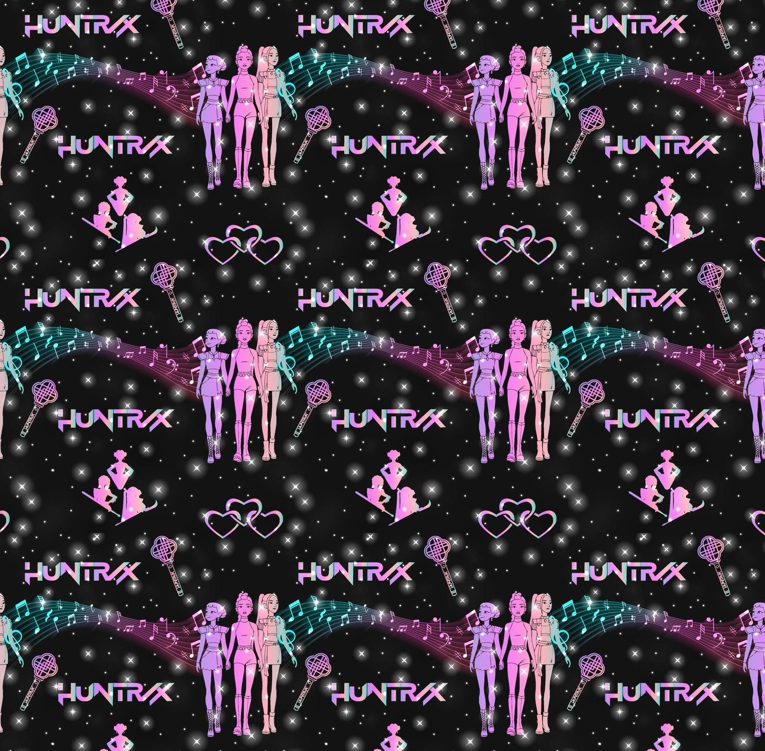 Sommersweat KPop 50cm x 180cm breit 