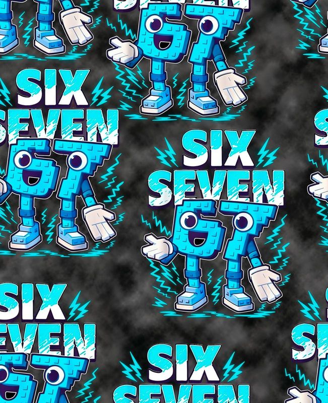 Sommersweat Six Seven 50cm x 180cm breit 