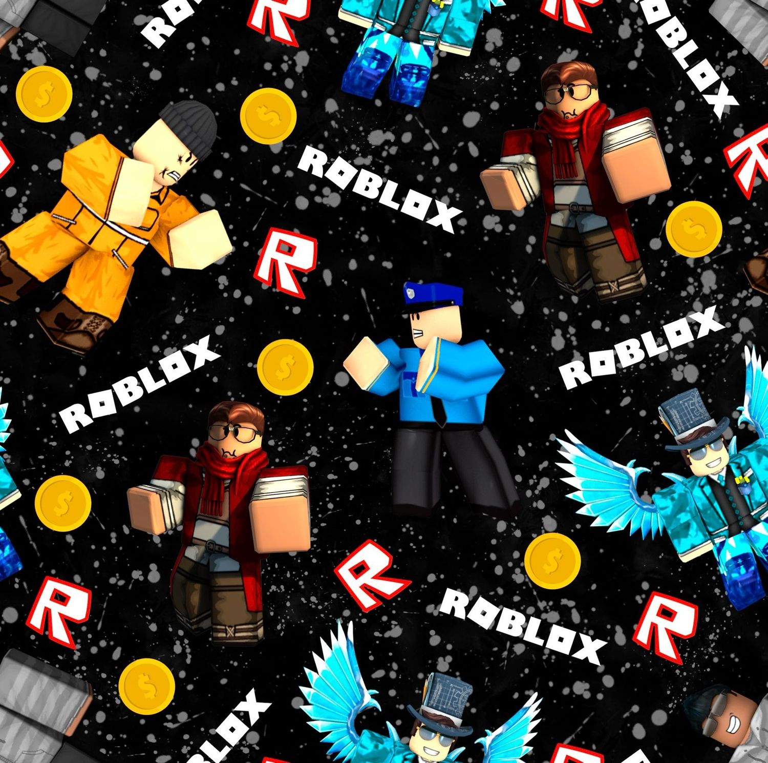 Sommersweat Roblox 50cm x 180cm breit 