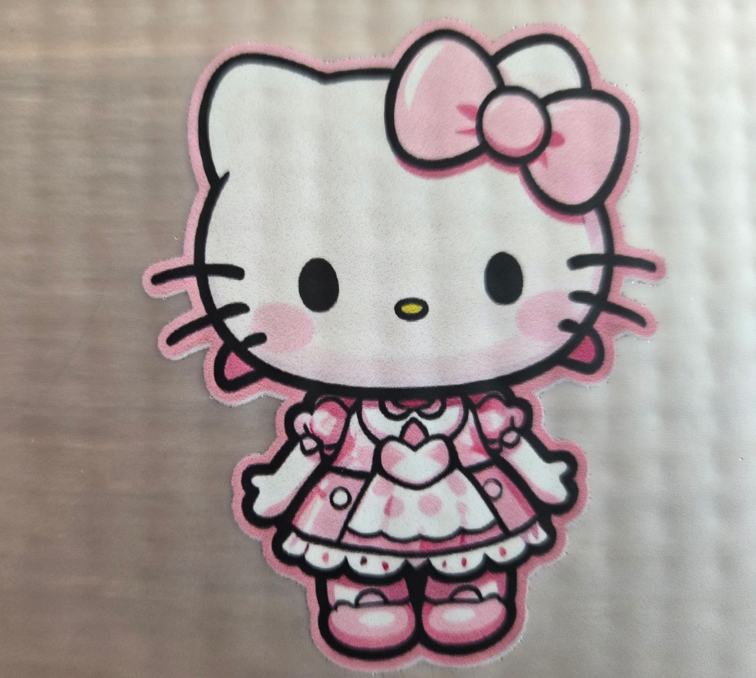 Bügelbild Hallo Kitty ca 7cm Bügelbild Hallo Kitty ca 7cm