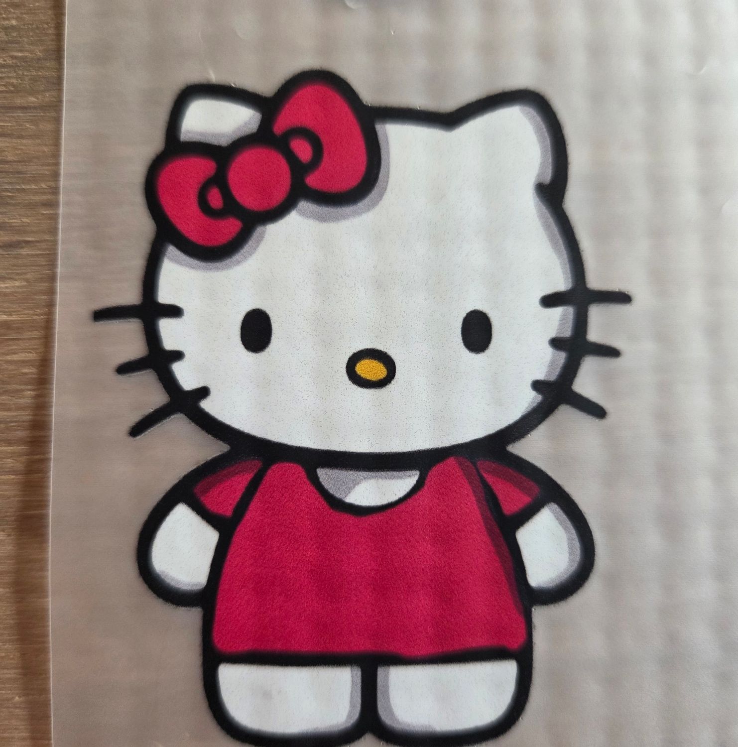 Bügelbild Hallo Kitty ca 7cm Bügelbild Hallo Kitty ca 7cm