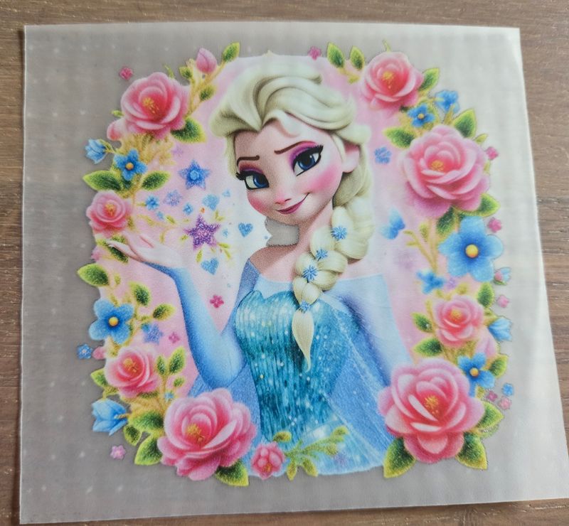 Bügelbild Elsa Frozen 8cm Nr.7