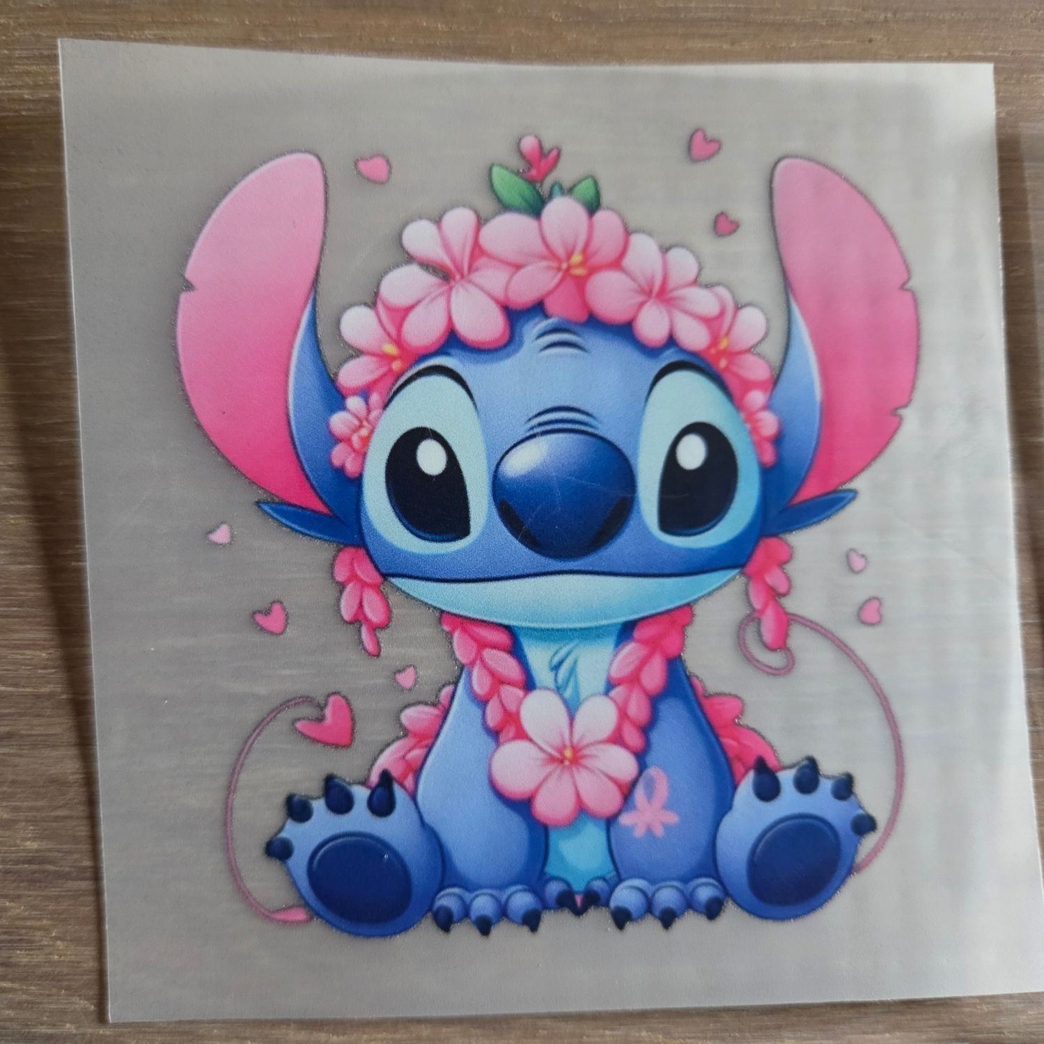 Bügelbild Stich 8cm Nr.1