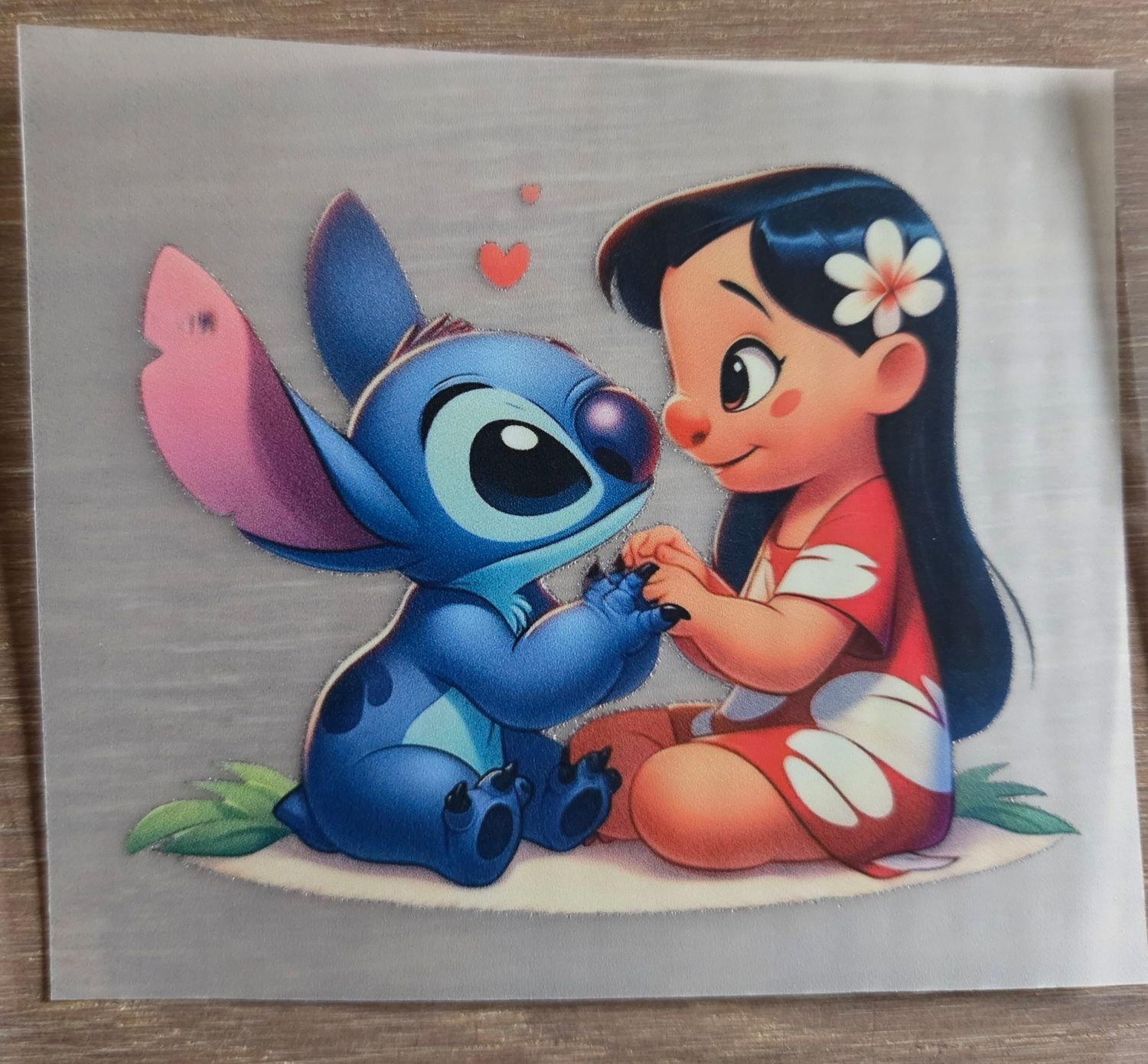 Bügelbild Stich 8cm Nr.2