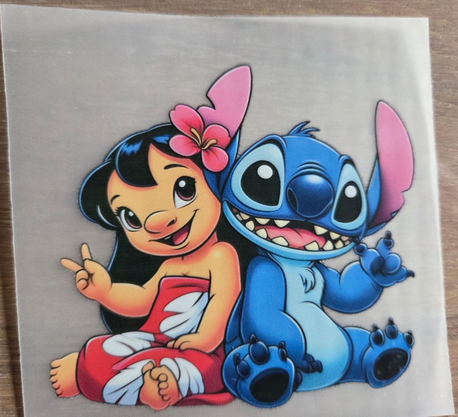 Bügelbild Stich 8cm Nr.4