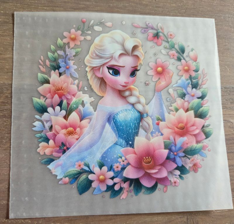 Bügelbild Elsa Frozen 8cm Nr.2