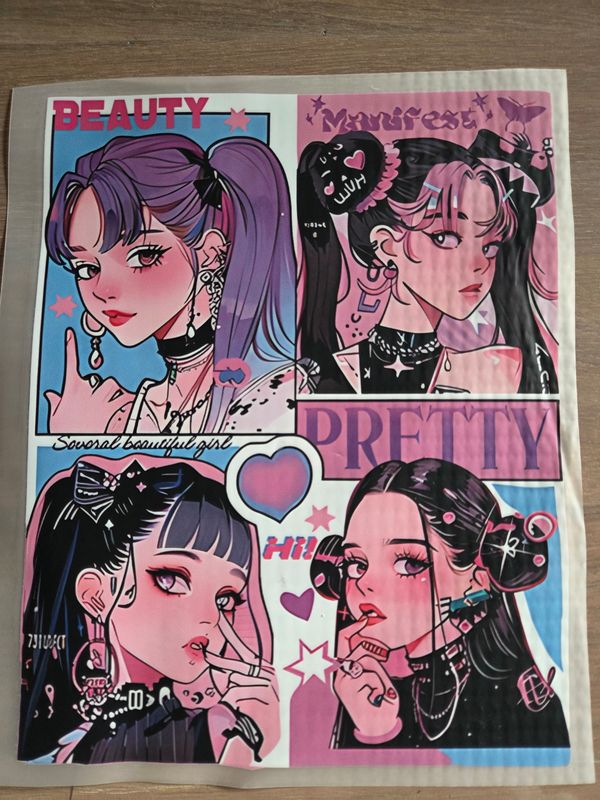 Bügelbild KPOP 23cm 