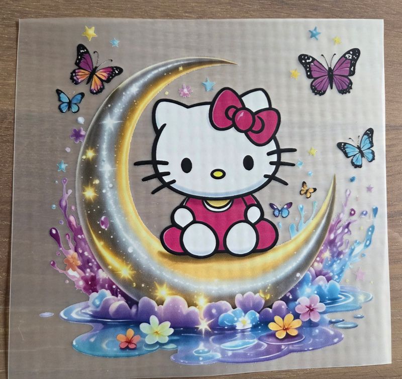Bügelbild Hello Kitty 15cm 
