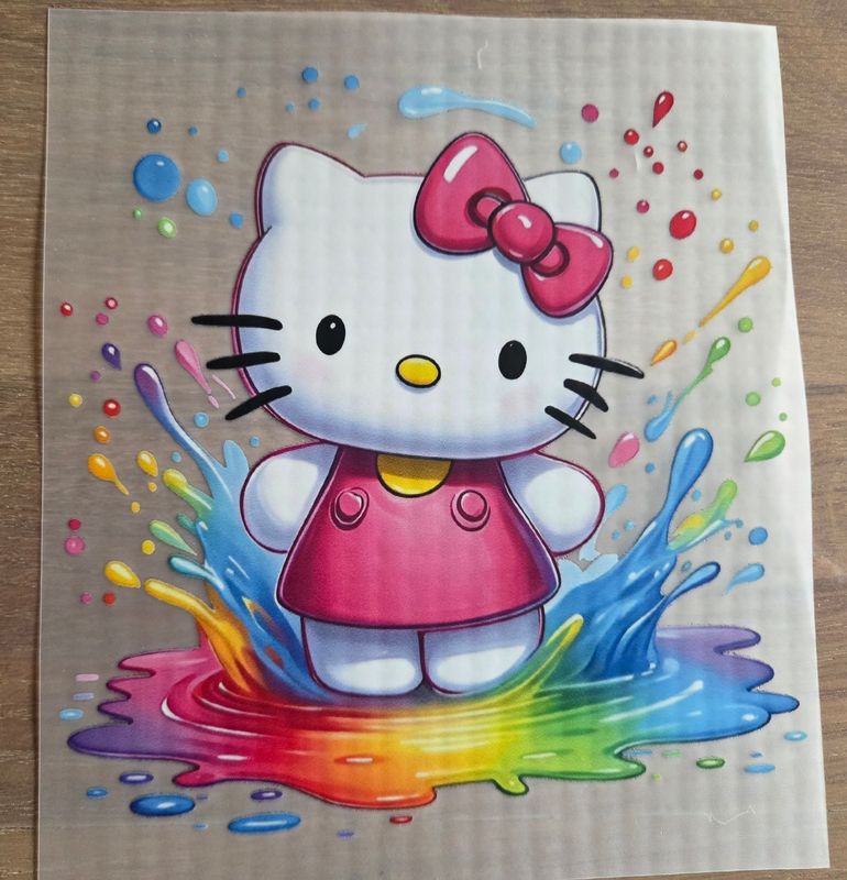 Bügelbild Hello Kitty 15cm 