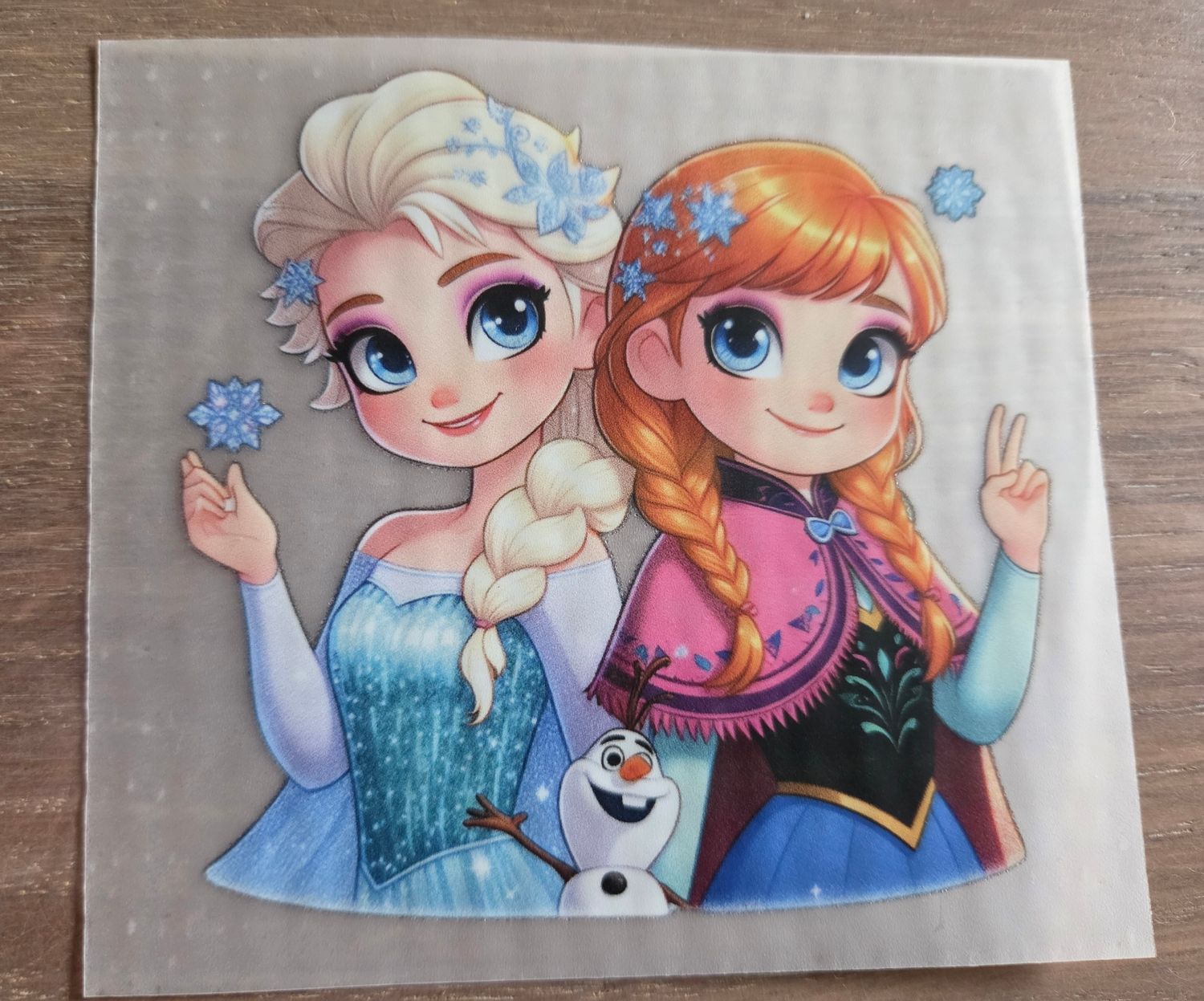 Bügelbild Elsa Frozen 8cm Nr.3