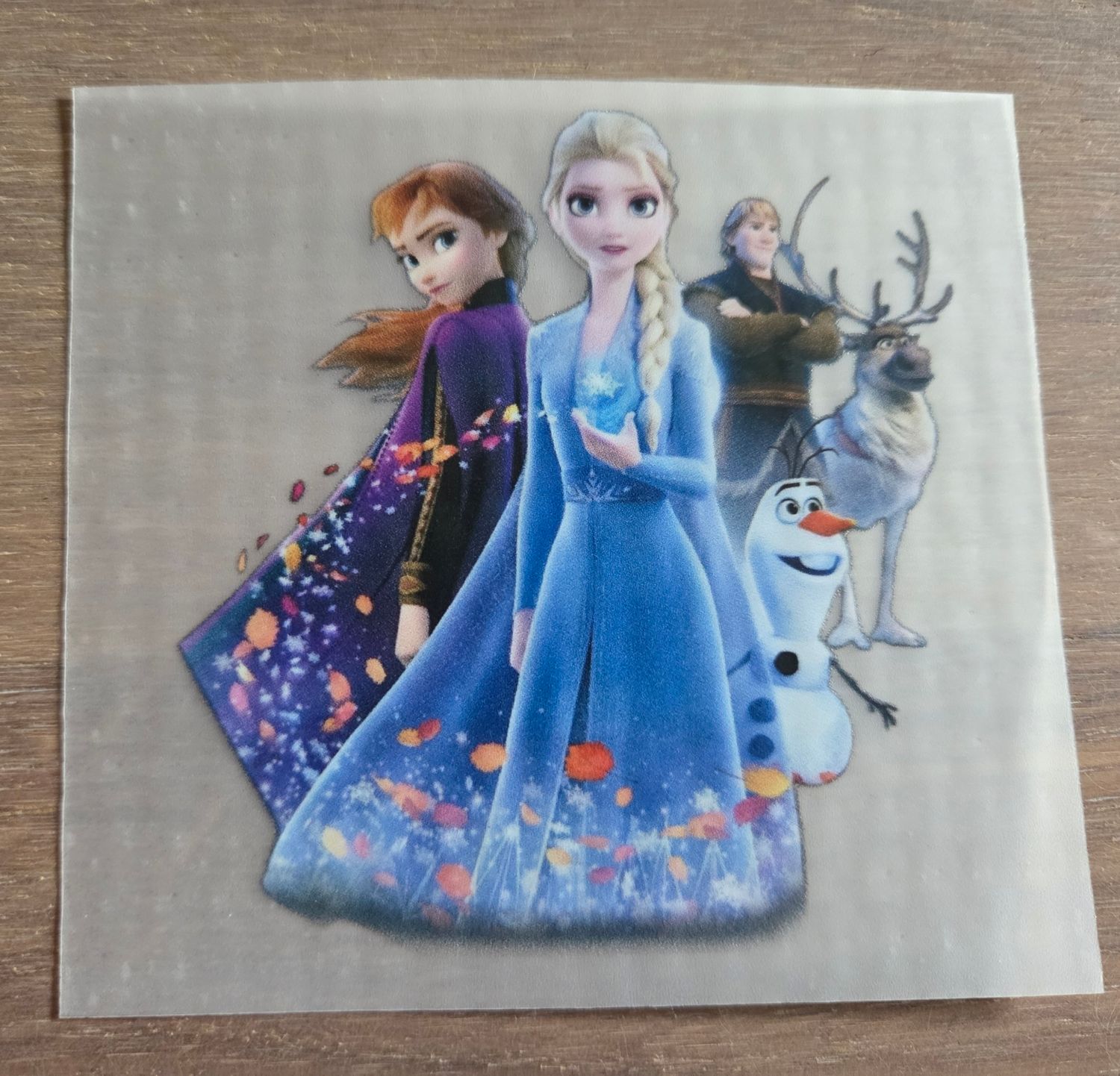 Bügelbild Elsa Frozen 8cm Nr.4