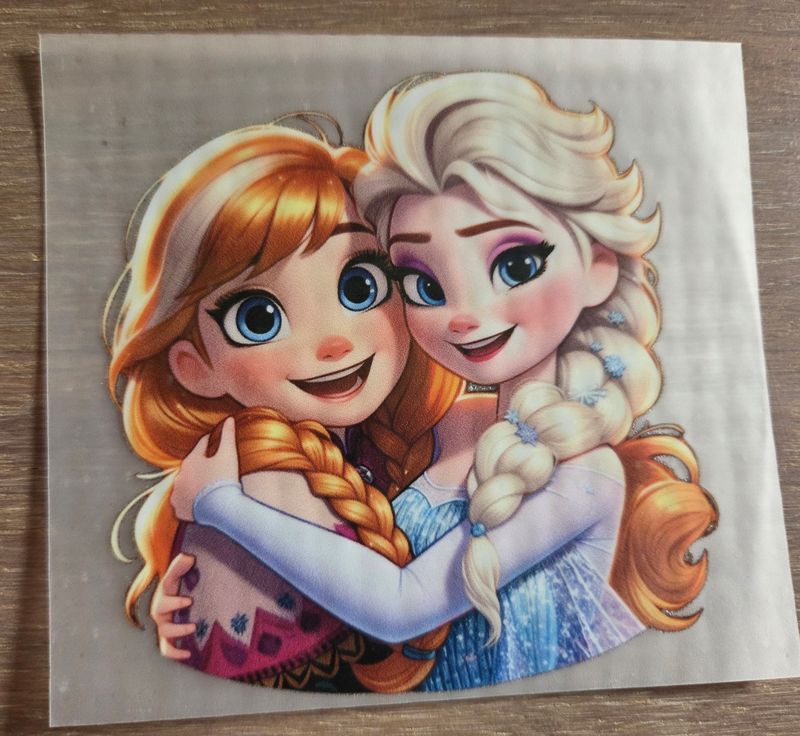 Bügelbild Elsa Frozen 8cm Nr.8