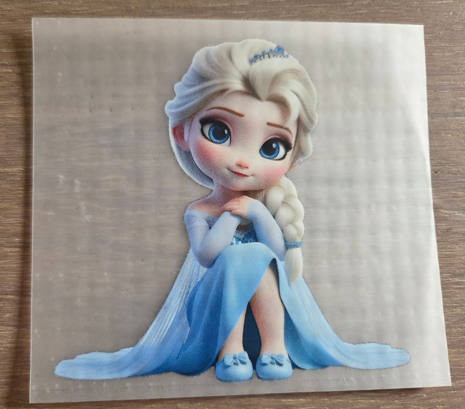 Bügelbild Elsa Frozen 8cm Nr.9