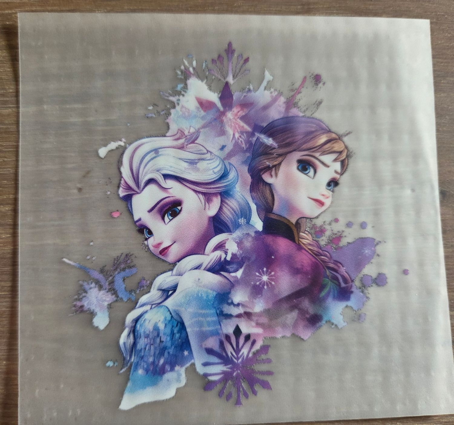 Bügelbild Elsa Frozen 8cm Nr.11