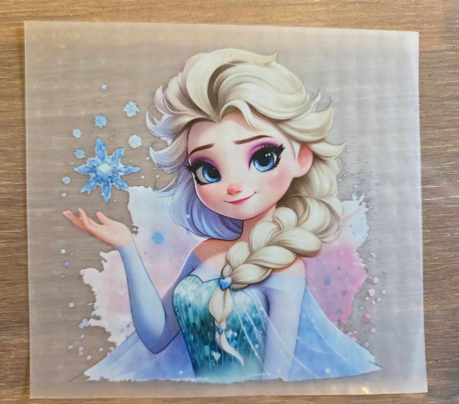 Bügelbild Elsa Frozen 8cm Nr.20