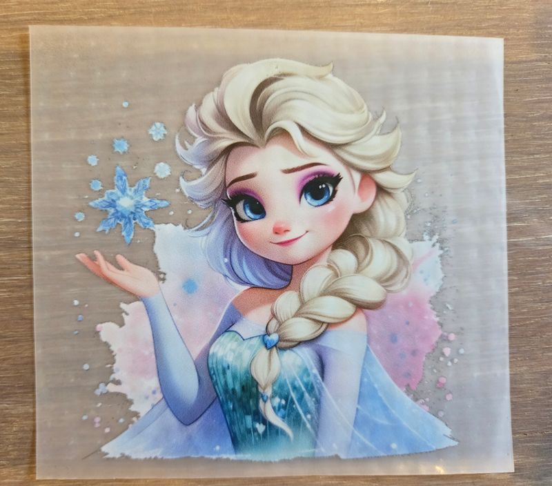 Bügelbild Elsa Frozen 8cm Nr.20
