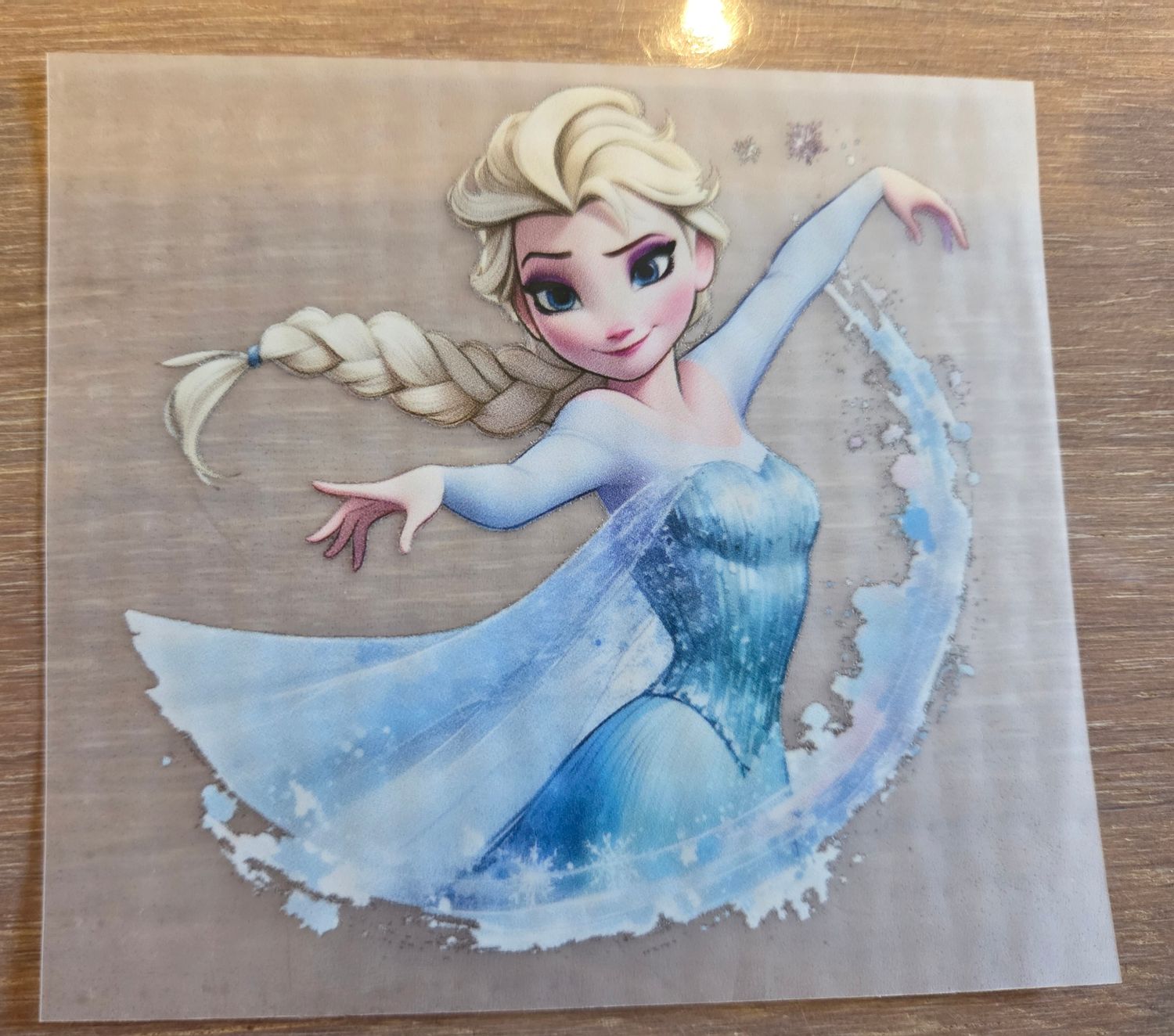 Bügelbild Elsa Frozen 8cm Nr.21