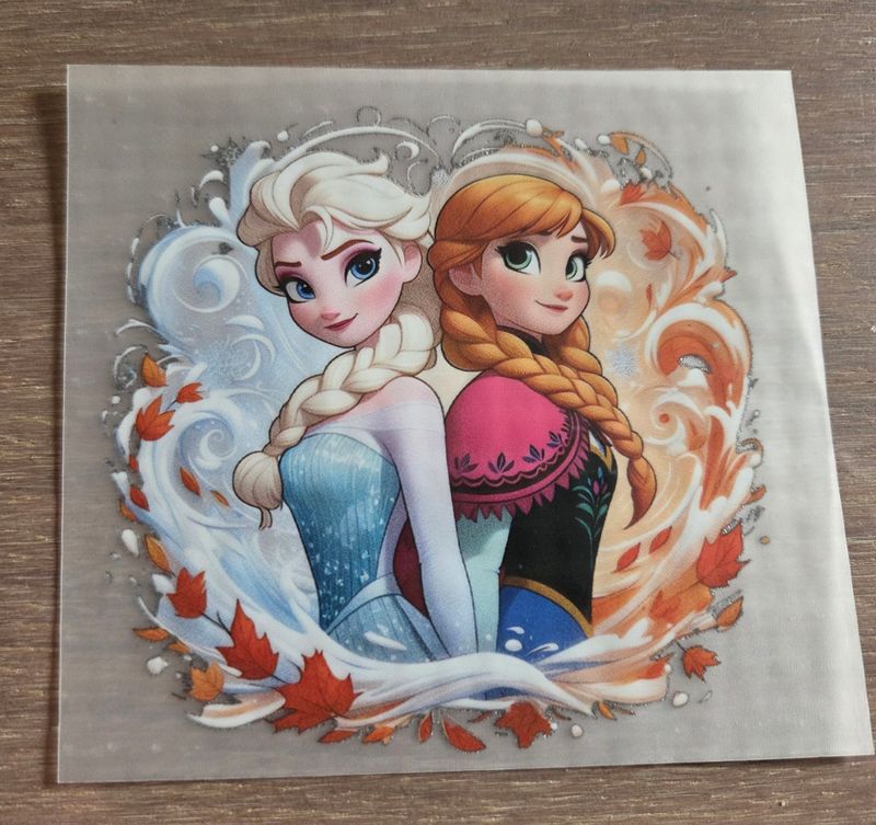 Bügelbild Elsa Frozen 8cm Nr.15