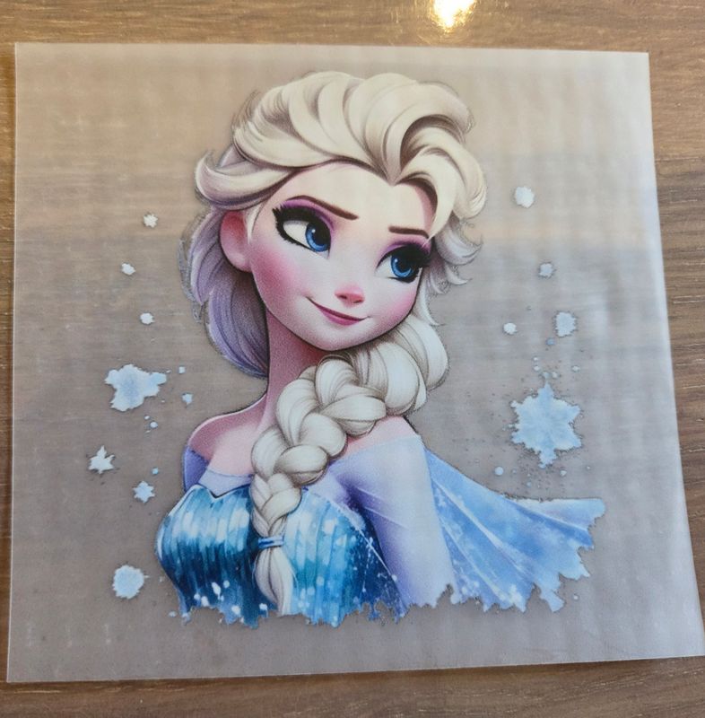 Bügelbild Elsa Frozen 8cm Nr.24
