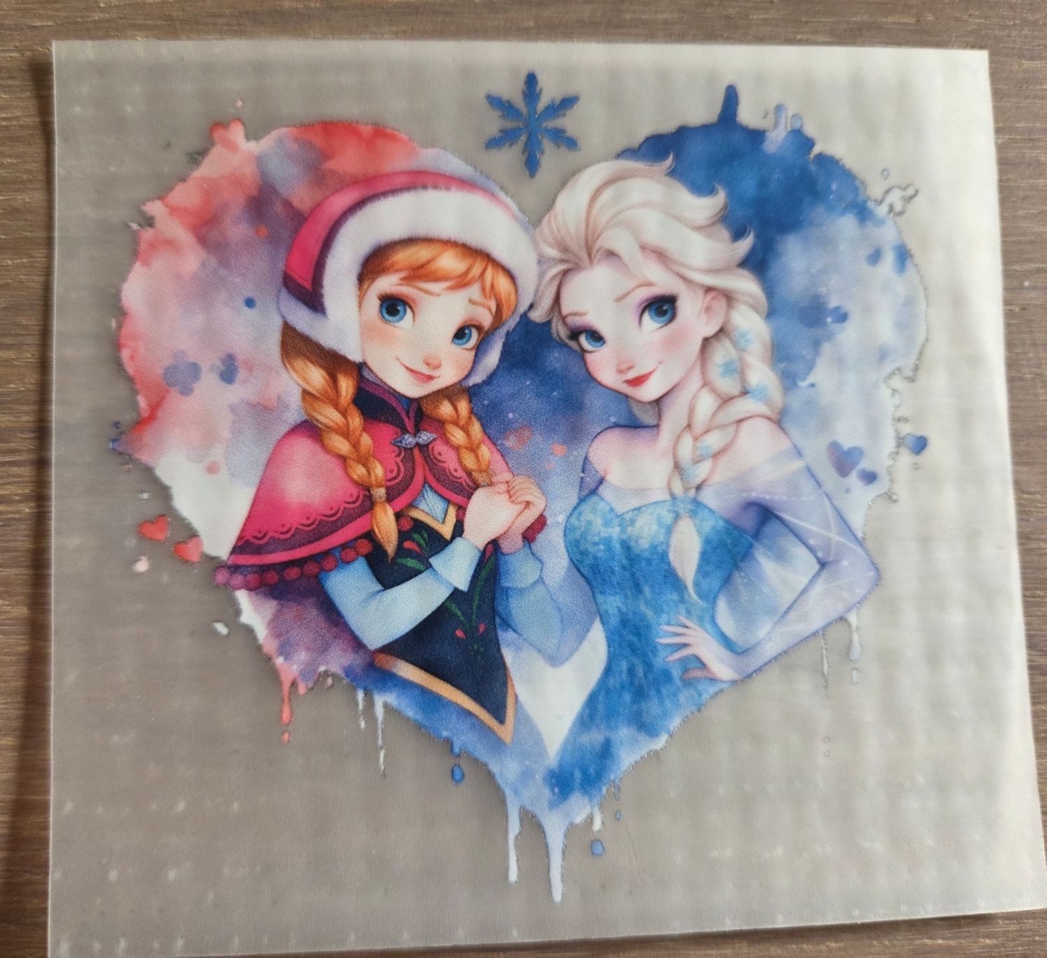 Bügelbild Elsa Frozen 8cm Nr.12