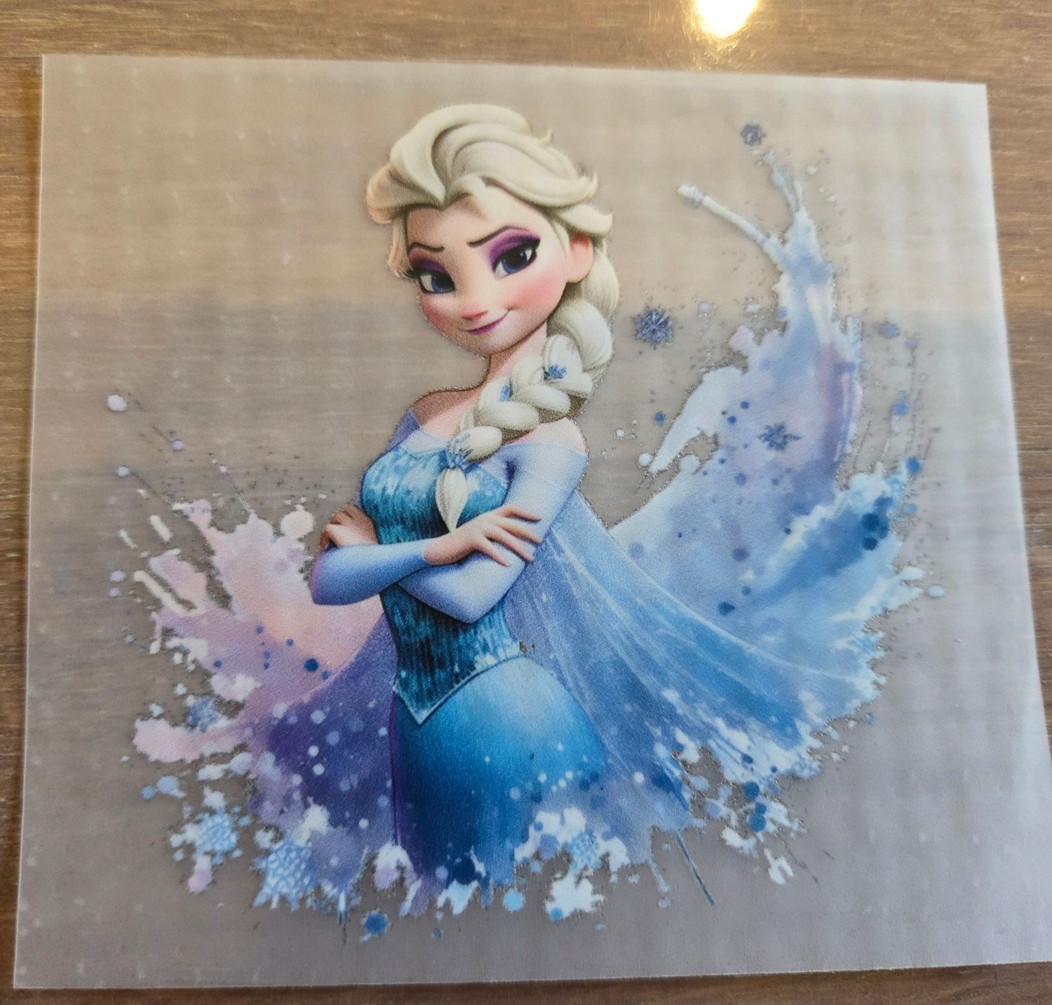 Bügelbild Elsa Frozen 8cm Nr.17 Bügelbild Elsa Frozen 8cm Nr.17