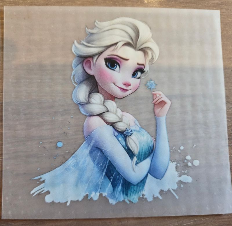 Bügelbild Elsa Frozen 8cm Nr.22