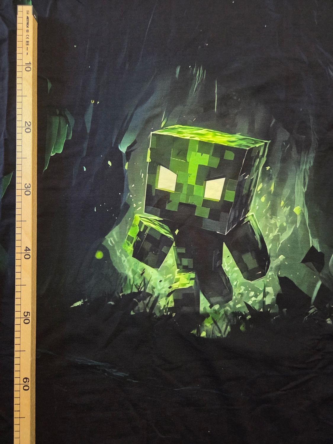 Sommersweat Panele Minecraft Grün 85x180cm 